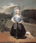 Francisco Goya Maria Teresa de Borbon y Vallabriga USA oil painting reproduction